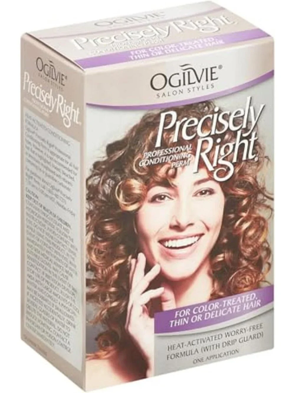 Professional Conditioning Home Perm Kit for Men & Women - Color-Treated, Thin